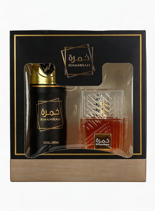 MARK HIM Perfume & Deodorant Spray Gift Set, Long Lasting Eau de Parfum 100ml + Body Spray 200ml, Luxury Fragrance Kit for Men & Women - Image 1