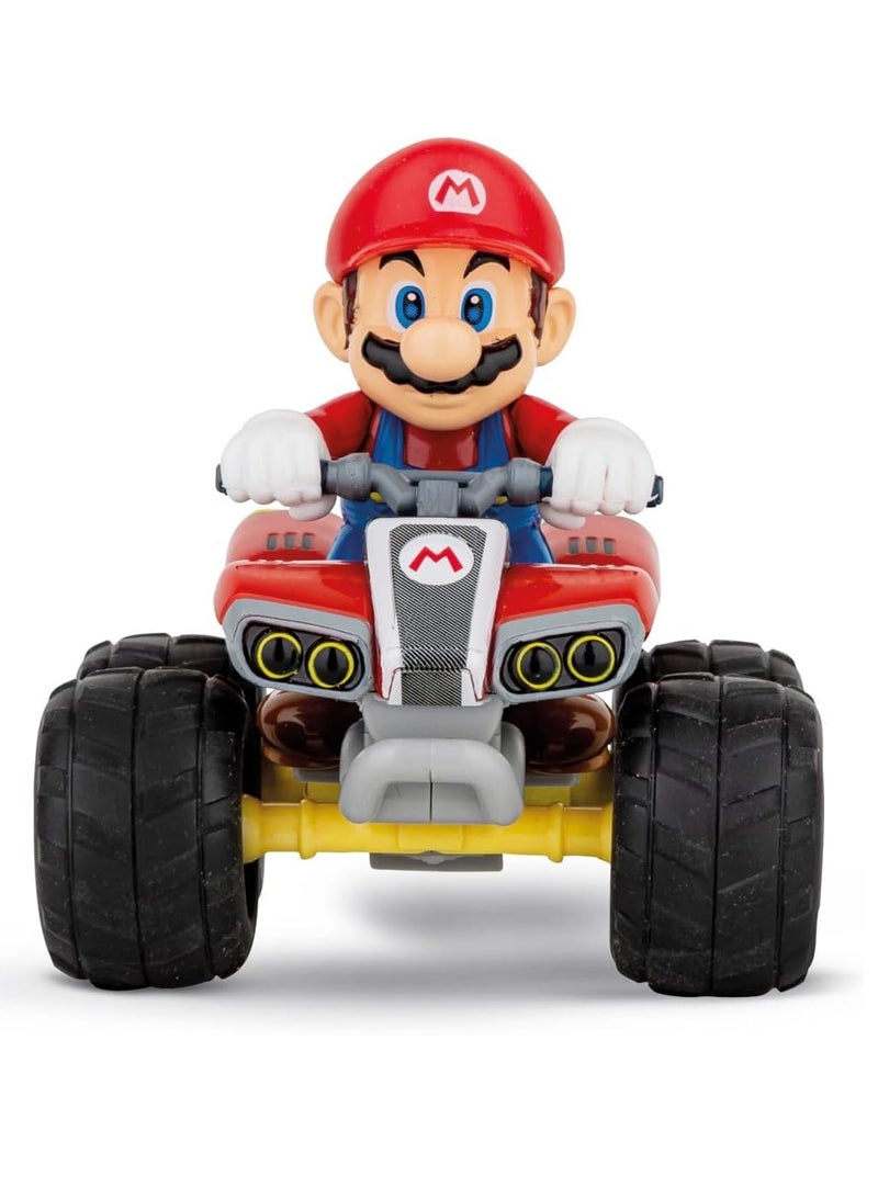 Carrera RC Mario Kart Mario Quad 24GHz Remote Controlled Car | Exciting Racing Action | Original License | Up to 8 Minutes Driving Time | Includes Pneumatic Tyres | A Must for Mario Fans of All Ages  - Image 4