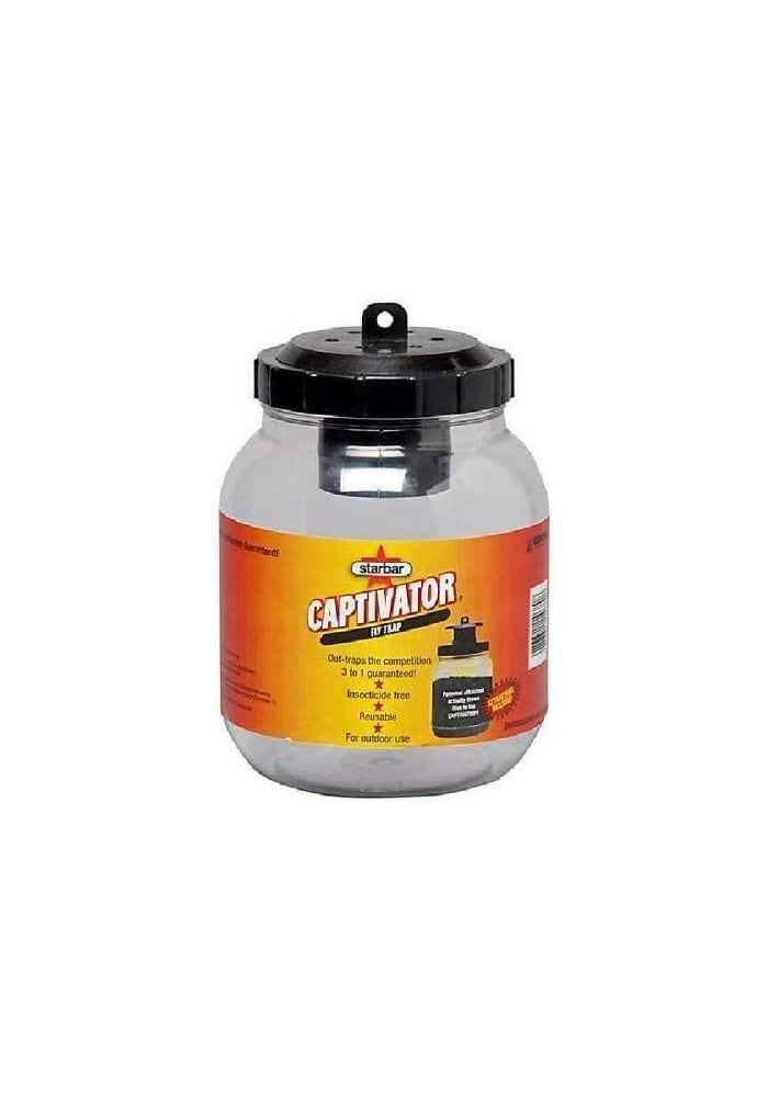Farnam Home and Garden Starbar Captivator Fly Trap - Reusable Outdoor Insect Trap with Patented Attractant - Image 2