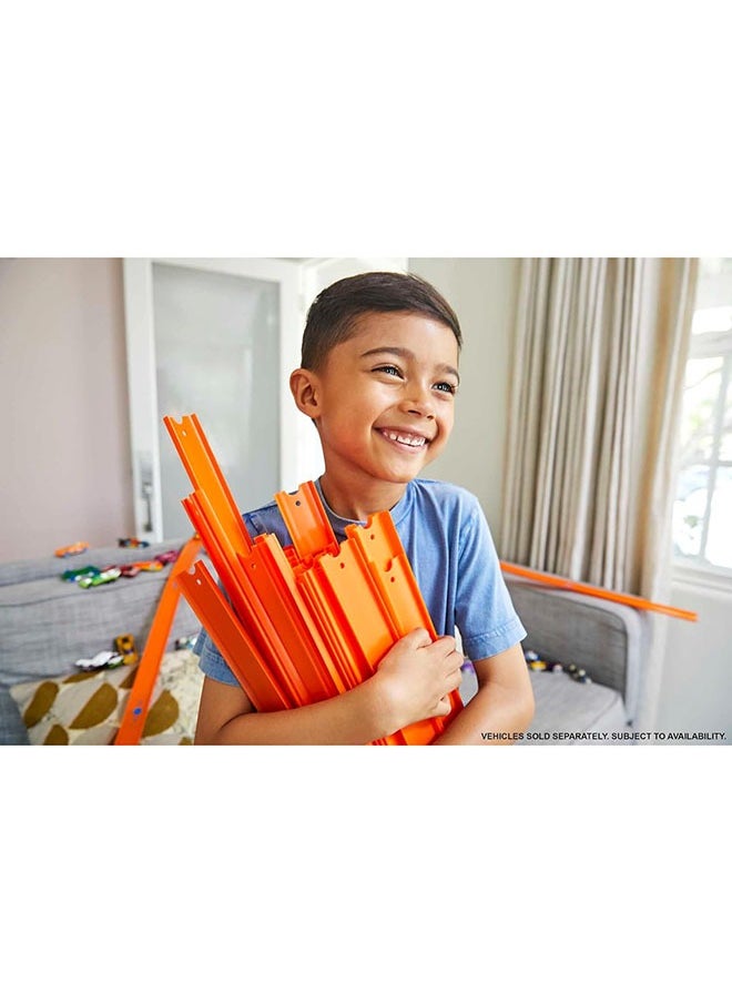 Hot Wheels HW TB Straight Orange Track  - Image 2