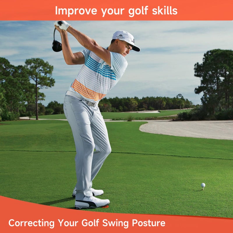 ZEMBSOYA Golfs Strength Training Pad,Golfs Swing Pedal Exerciser, Golfs Force Pads for Golfs Game Teaching & Training Skill Improvementï¼ˆ2 pcsï¼‰ - Image 5