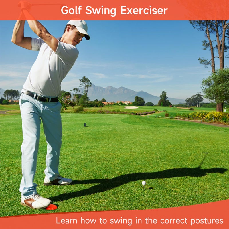 ZEMBSOYA Golfs Strength Training Pad,Golfs Swing Pedal Exerciser, Golfs Force Pads for Golfs Game Teaching & Training Skill Improvementï¼ˆ2 pcsï¼‰ - Image 2