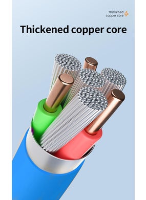 Apera BN58 iPhone Compatible 120W Watt 6A Super Fast Charging Data Cable 1 Meter Ios Cable  - Image 4