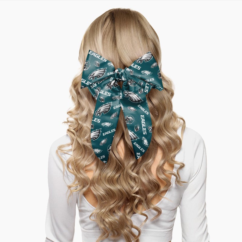Littlearth NFL Philadelphia Eagles Big Bow Hair Clip - Image 2