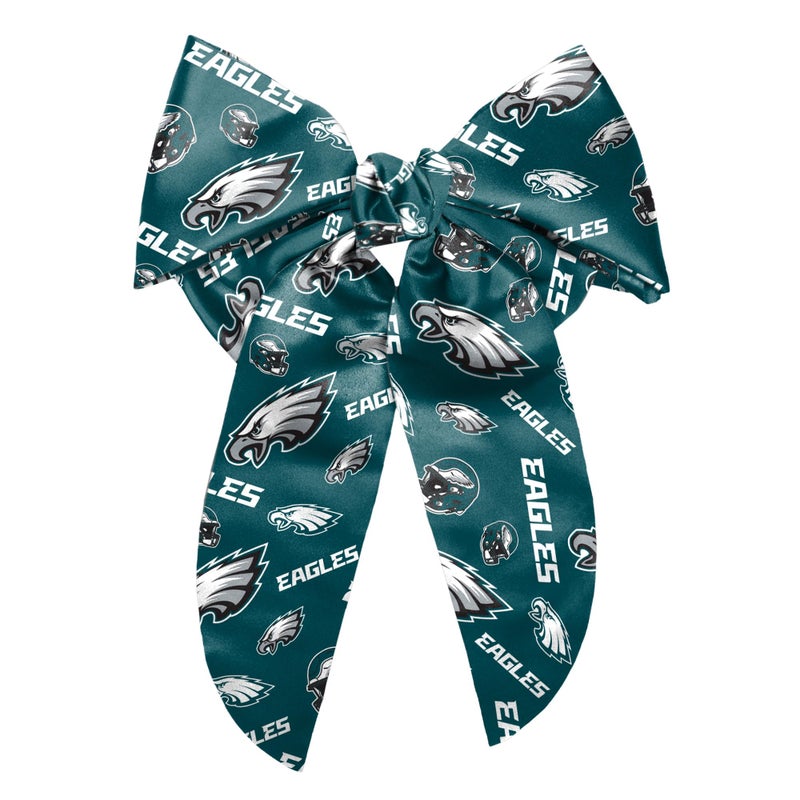 Littlearth NFL Philadelphia Eagles Big Bow Hair Clip - Image 1