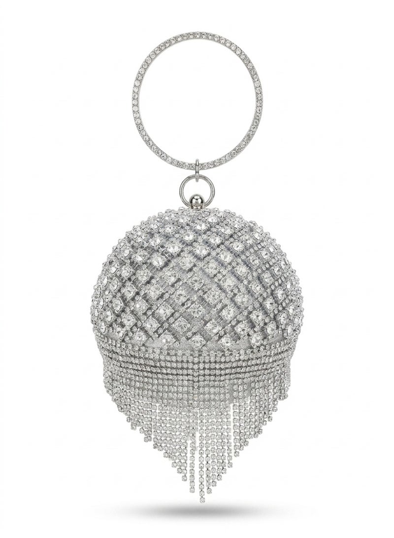 Women's Bracelet Bag  VS-75-SILVER