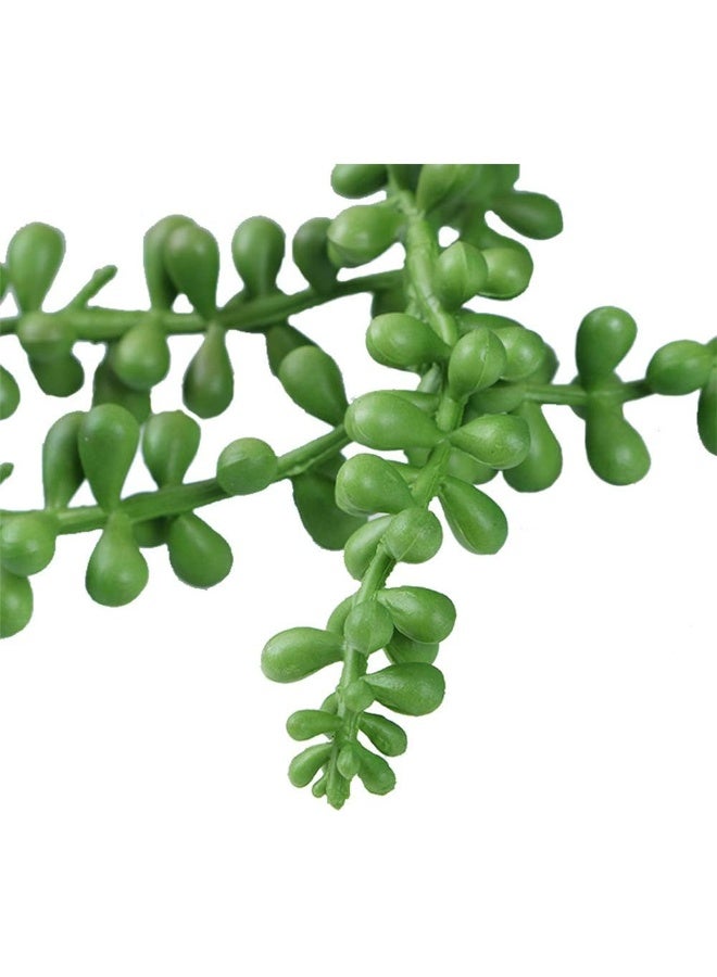 SzJias SzJias AONELAS 3 Pcs String of Pearls Plant Artificial Hanging Succulents Plants for Home Garden Decor (Pots Not Included) - Image 4