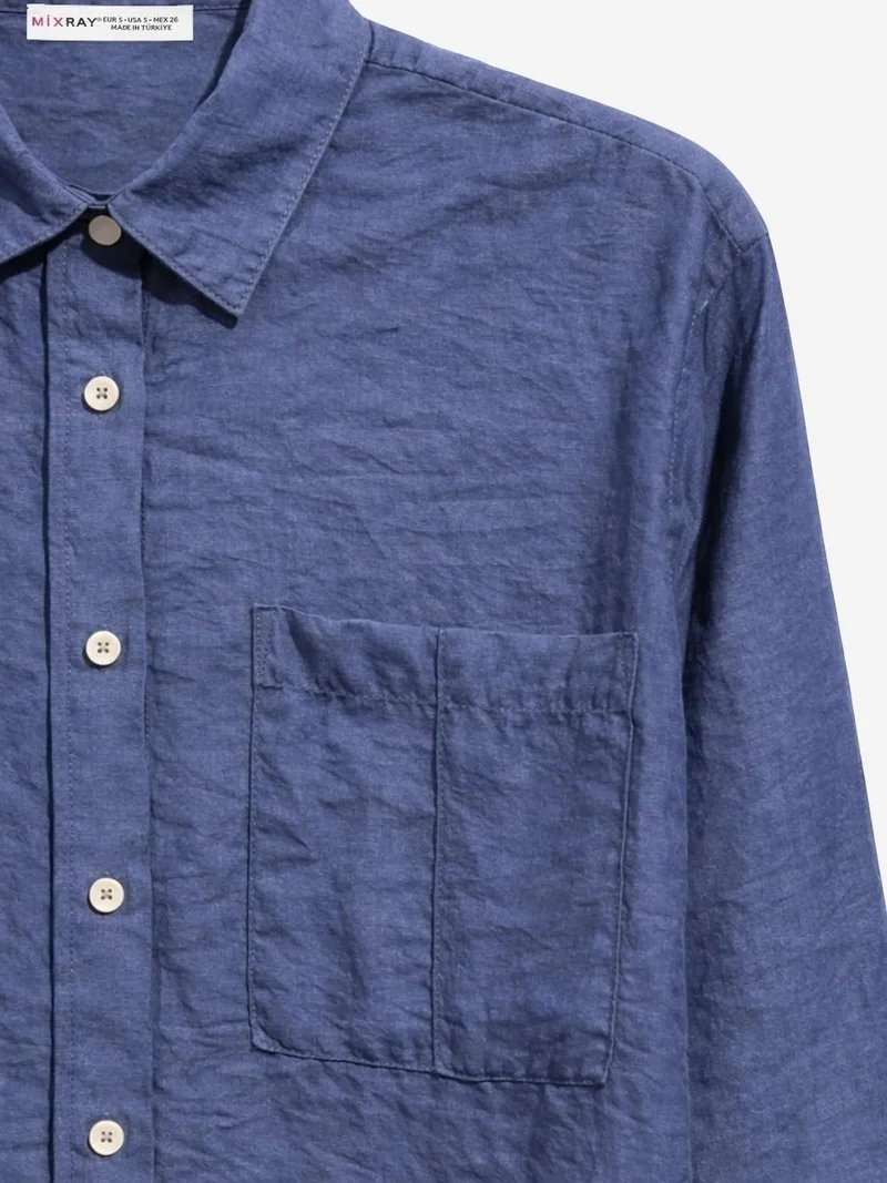 ميكسراي Mixray Relaxed Fit Shirt with Pocket