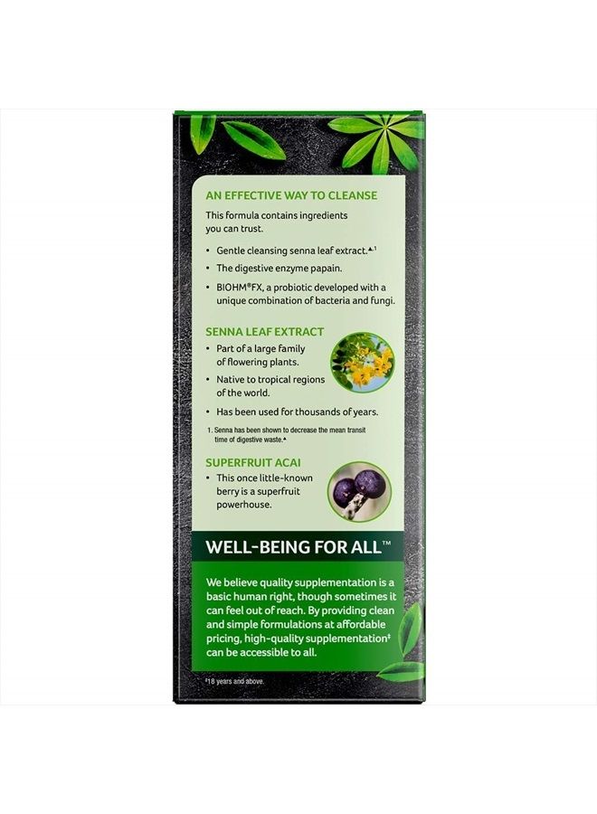 purely inspired Detox Cleanse | Purely Inspired 7 Day Cleanse + Probiotics | Acai Berry Cleanse | Whole Body Cleanse Detox for Women & Men | Body Detox with Senna Leaf, Probiotics & Digestive Enzymes | 60 Count - Image 5