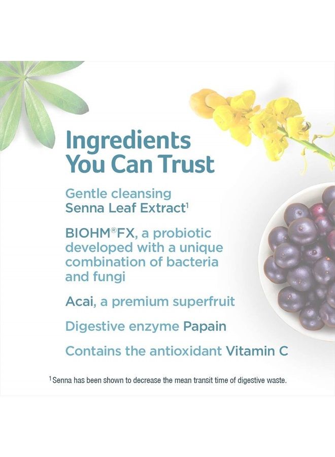 purely inspired Detox Cleanse | Purely Inspired 7 Day Cleanse + Probiotics | Acai Berry Cleanse | Whole Body Cleanse Detox for Women & Men | Body Detox with Senna Leaf, Probiotics & Digestive Enzymes | 60 Count - Image 2