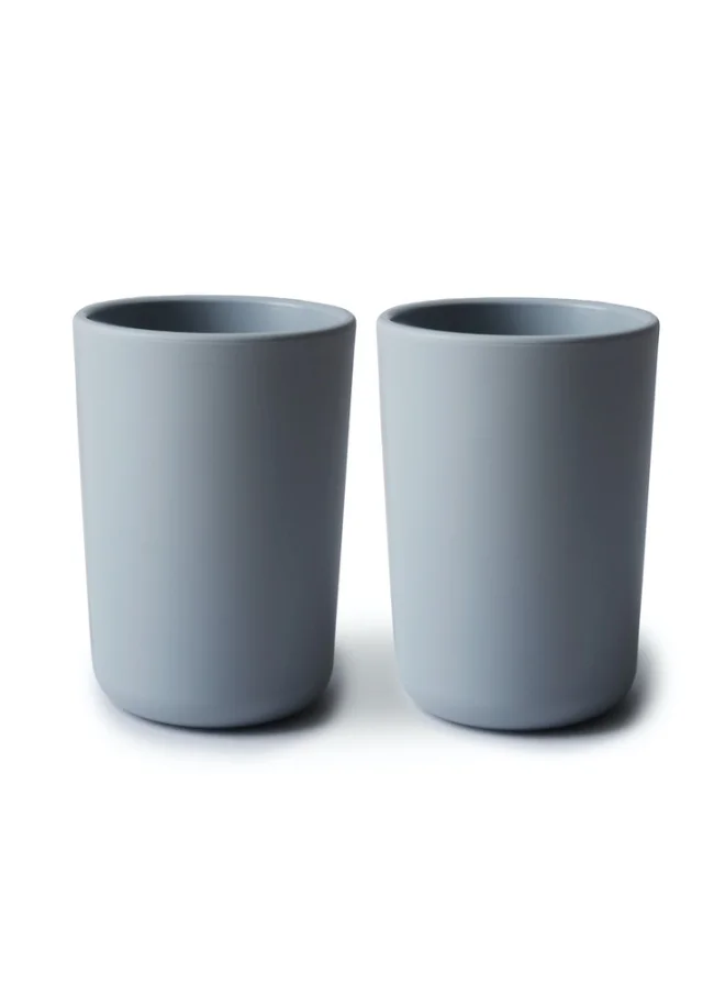 mushie Pack Of 2 Dinnerware Cup - Cloud