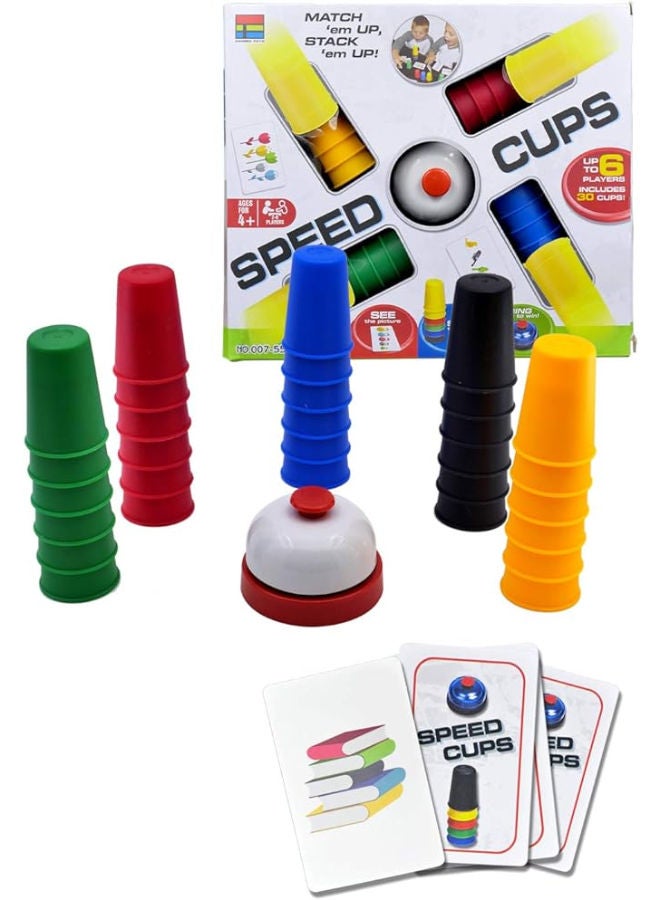 Matching and Stacking Quick Cups Games for 4-6 Players - Image 1