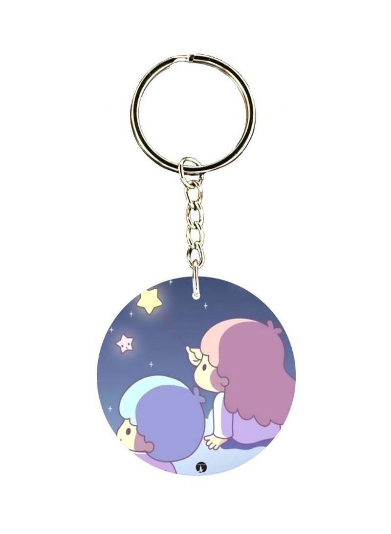 RKN Cartoon Printed Keychain