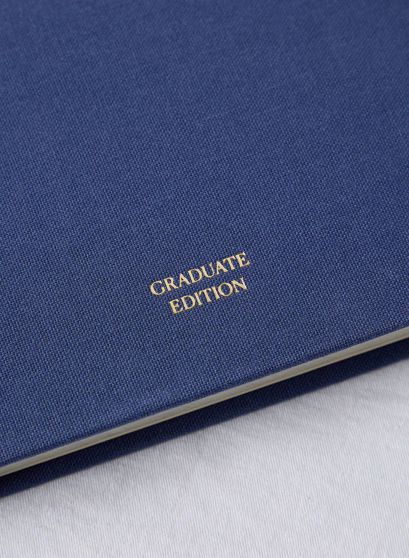 أنتلجينت_تشينج Blue Journal Hardcover Five-Minute Edition