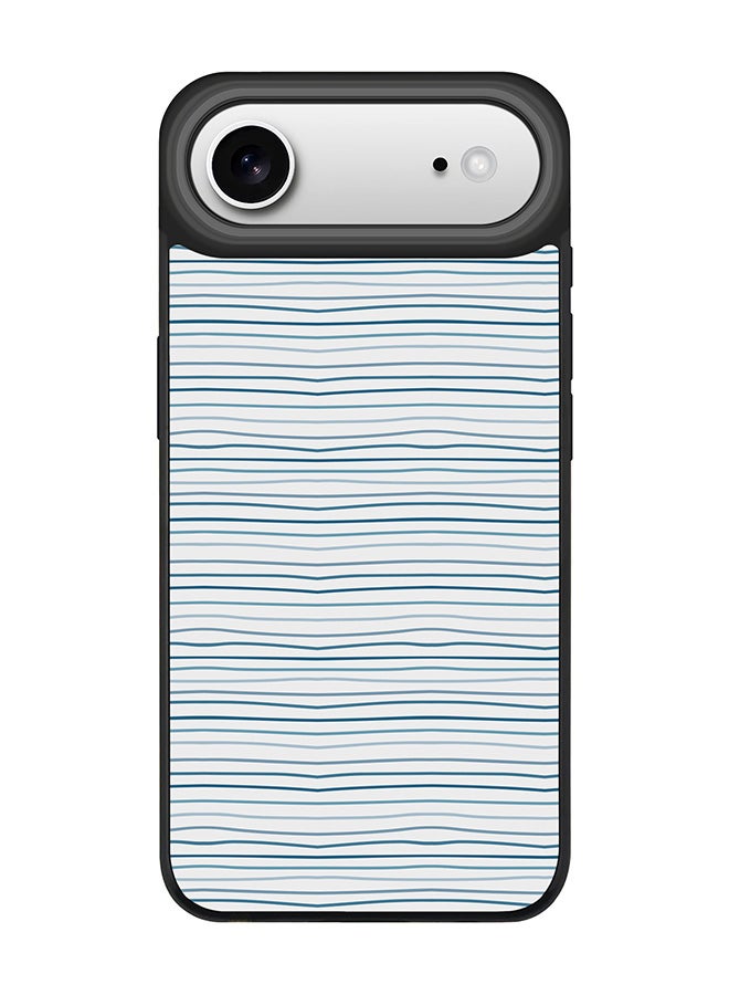 Stylizedd iPhone Air Case, [Compatible with MagSafe] Slim Magnetic cover Phone Case iPhone Air -Shaky Lines - Image 1