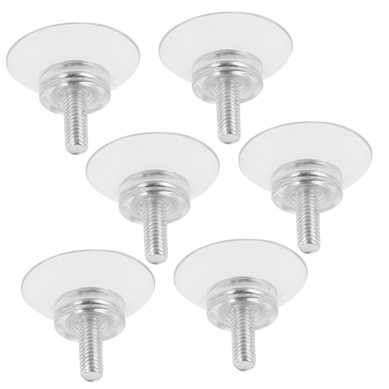 6 قطع من خطاطيف الشفاط القوية لحائط الحمام والنوافذ للتثبيت السهل - Image 2