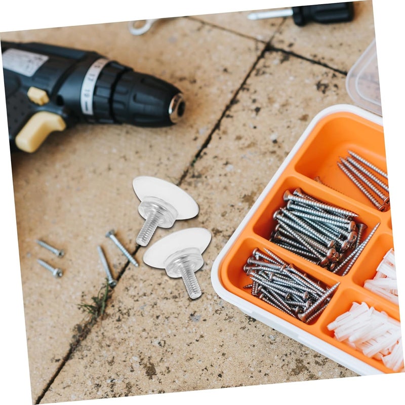 6 قطع من خطاطيف الشفاط القوية لحائط الحمام والنوافذ للتثبيت السهل - Image 5