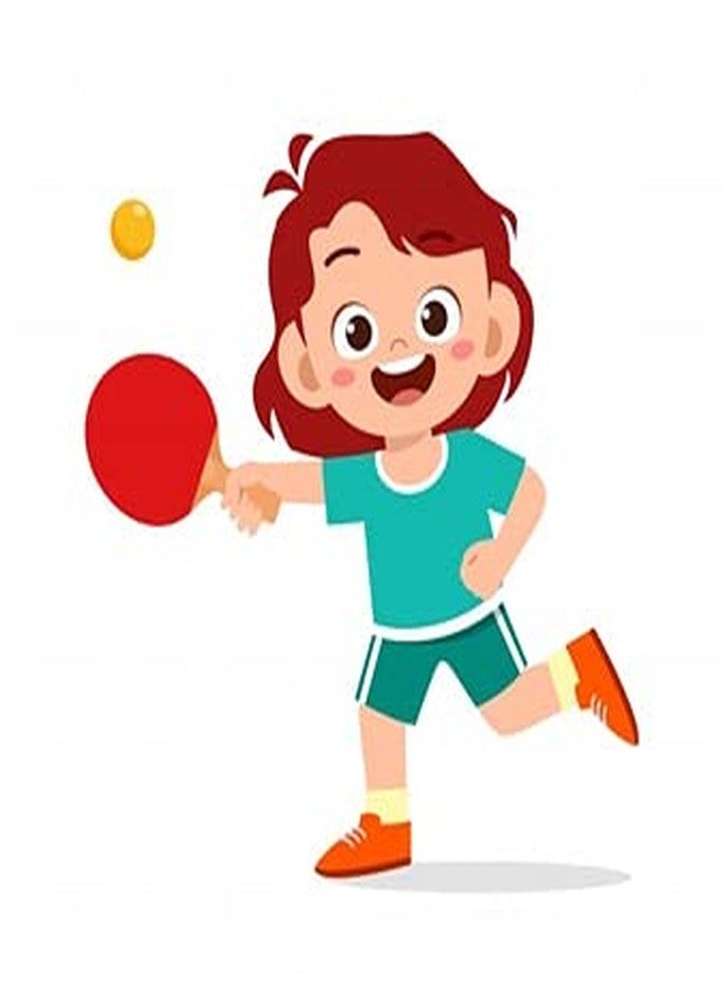 Ekan Table Tennis Rackets Set with 3 Balls for Boys and Girls for Indoor and Outdoor Game - Image 4