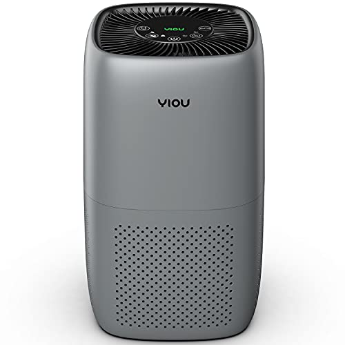 YIOU Air Purifier for Home Large Room Up to 547ftH13 True HEPA Filter for Allergies Pets Smokers24db Smart Air Filter Block Most Pet Dander Pollen SmokeAvailable for CaliforniaGrey