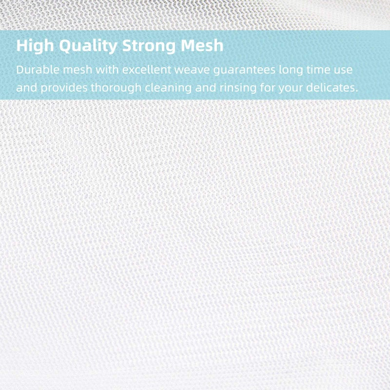 Gogooda 3 Pcs Extra Large Delicates Bag For Washing Mesh Wash Bags For Travel, Laundry, Hosiery, Blouse, Blanket 24  24Inch - Image 2