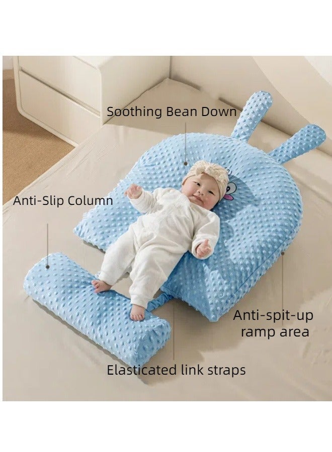 Baby Care Pillow and Body Positioner with Anti-Reflux Colic Cushion with Anti-Spitting Ramp Pillow Cushion made of high quality material - Image 3