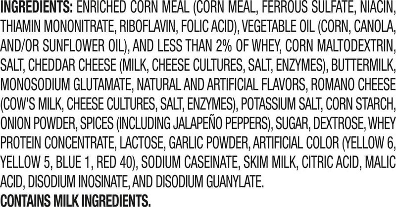 MINIS Cheetos Minis Cheddar Jalapeno Flavored Snacks, 3.625 oz Canister - Image 3