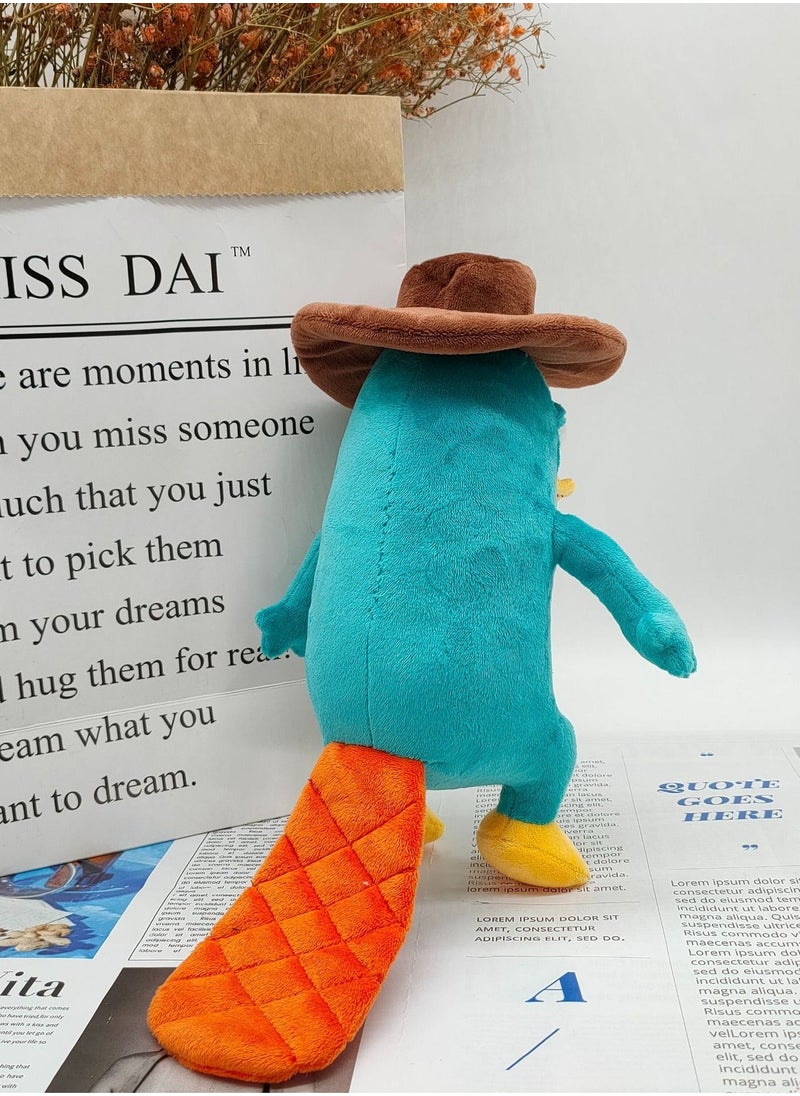 Perry the Platypus Plush Toy, 25cm High-Quality Cute Doll, Perfect for Collecting and Gifting