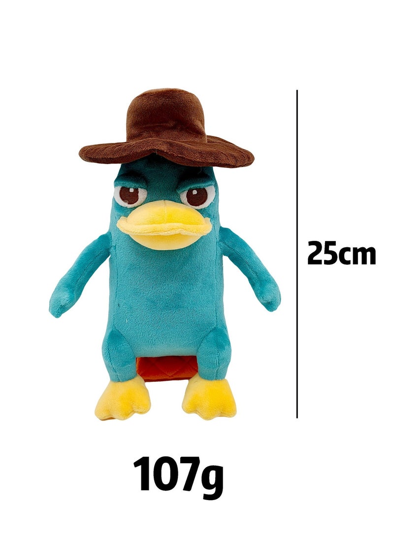 Perry the Platypus Plush Toy, 25cm High-Quality Cute Doll, Perfect for Collecting and Gifting