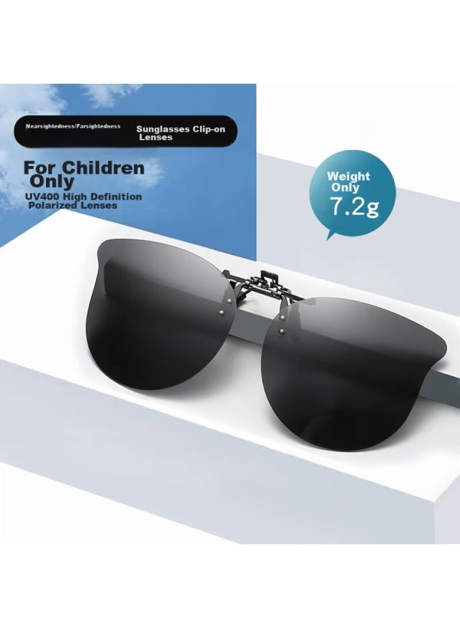 Lovedru Lafudru Children's Myopia Dispersion Clip, Adult Sungl Clip, Uv Protection, Anti-glare, Sun Protection, Anti-glare, Uv400 Protection, Protective Eyewear Clip, Rth - Image 3