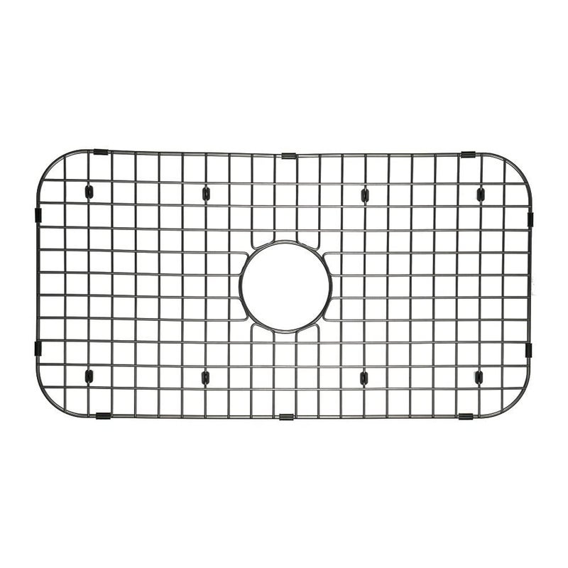 STARSTAR Sinks Protector Matte Black 304 Stainless Steel Kitchen Sink Bottom Grid Rack 26 L x 1438 W - Image 2