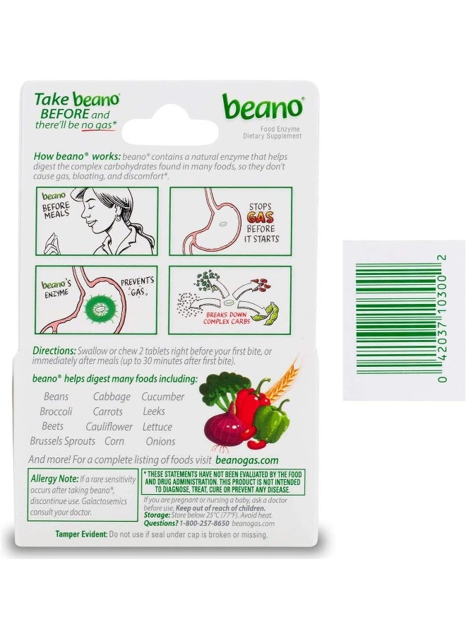Beano Gas Relief (100 Count (Pack of 1))