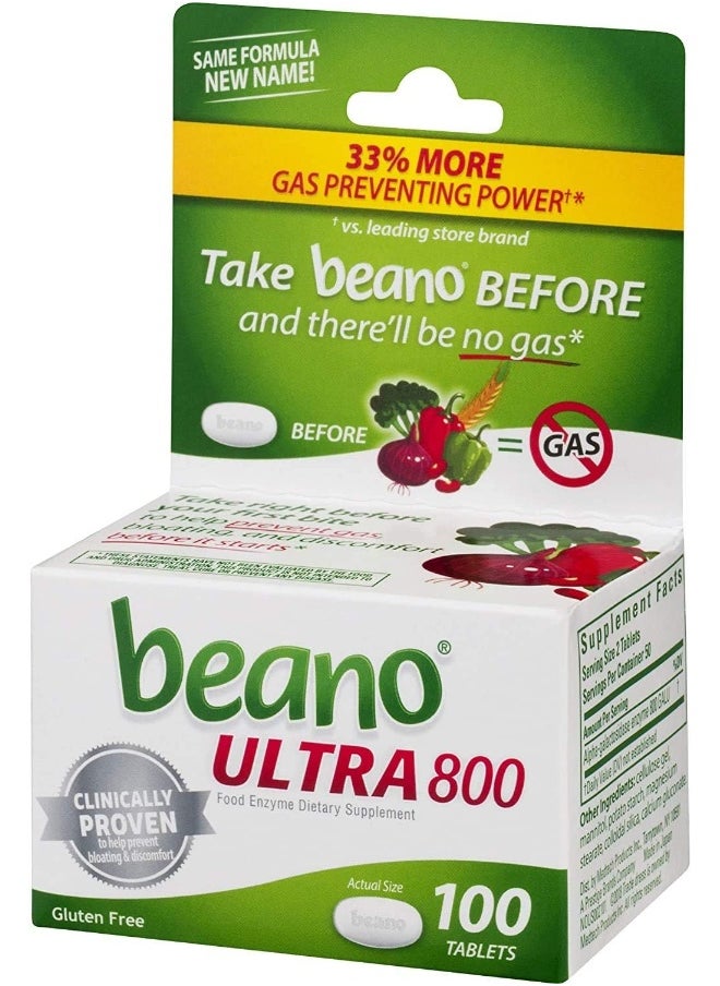 Beano Gas Relief (100 Count (Pack of 1))