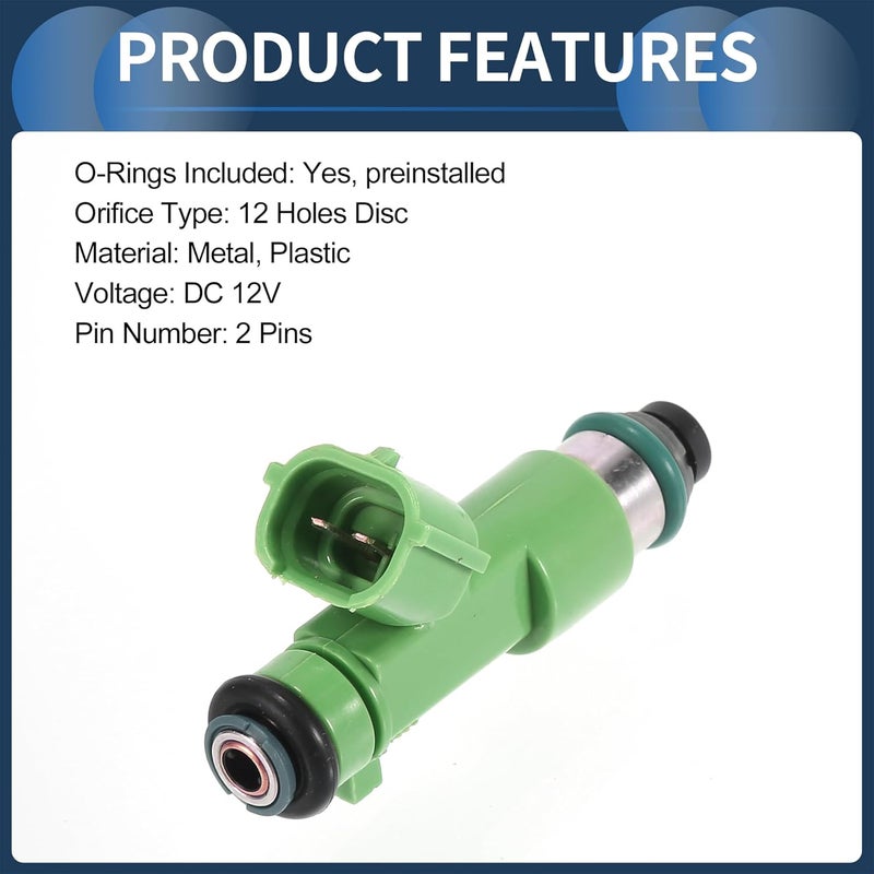 INFINAUTO Fuel Injector Set for Nissan - Image 5
