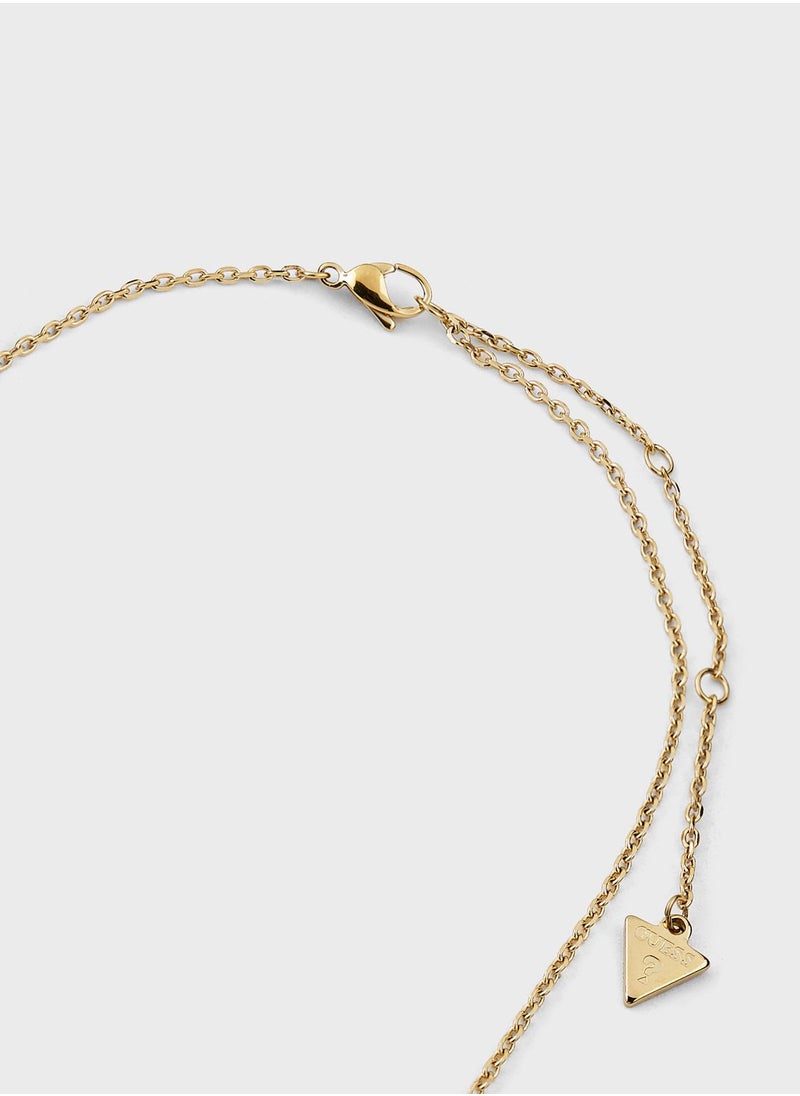 GUESS Rolling Heart Necklace  - Image 3