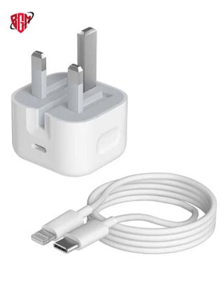 USB C Power Adapter With USB C To Lighting Cable USB C Plug Charger 20W PD Power Adapter For iPhone 13 / Pro / Promax Wall Adapter UK Plug Fast Charging USB-C Charger iPhone Charger Fast Charging - pzsku/ZADE1B0F2AB2CB6543A51Z/45/_/1737321669/125c1be0-866c-467d-b3fe-94c3ce7dc8ad