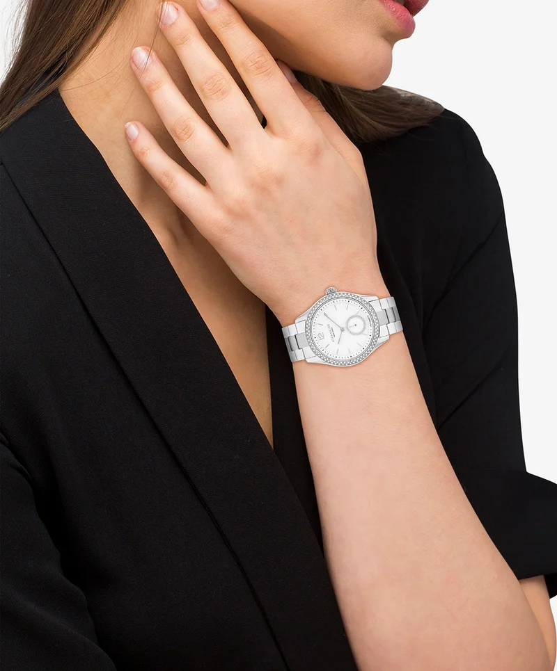 COACH Brooks Steel Strap Analog Watch