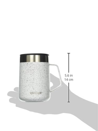 Contigo Contigo Streterville Stainless Steel Mug with Handle  14 oz  Salt Powder Coat Speckle - Image 3