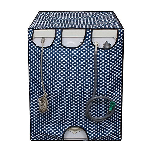 Lithara Waterproof Front Load Washing Machine Cover For 7 Kg, 7.2 Kg, 7.5 Kg, 8 Kg (Design_47) - Image 4