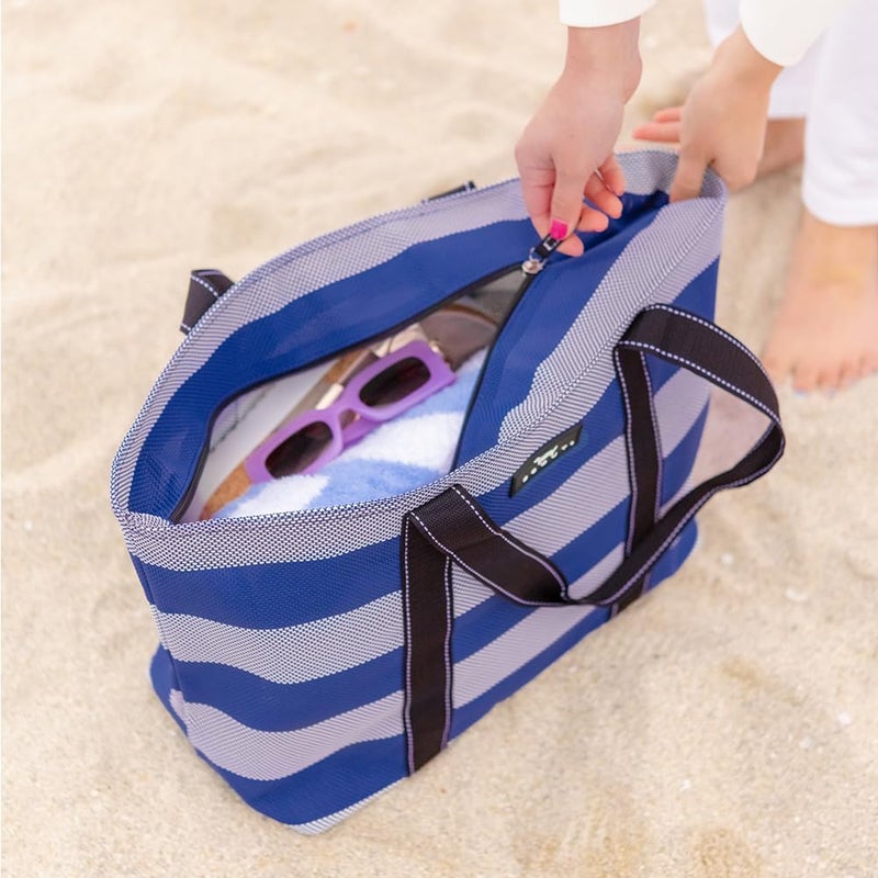 SCOUT Joyride - Large Sandproof Beach Bag For Women - Durable Mesh Woven Beach Tote, Pool Bag - Fabric Lets Sand Escape - Image 3