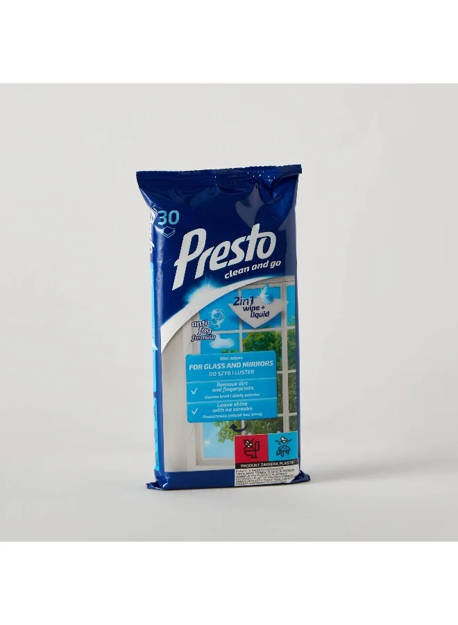 Home Box Presto 72 - Piecess Wet Wipes For Bathroom