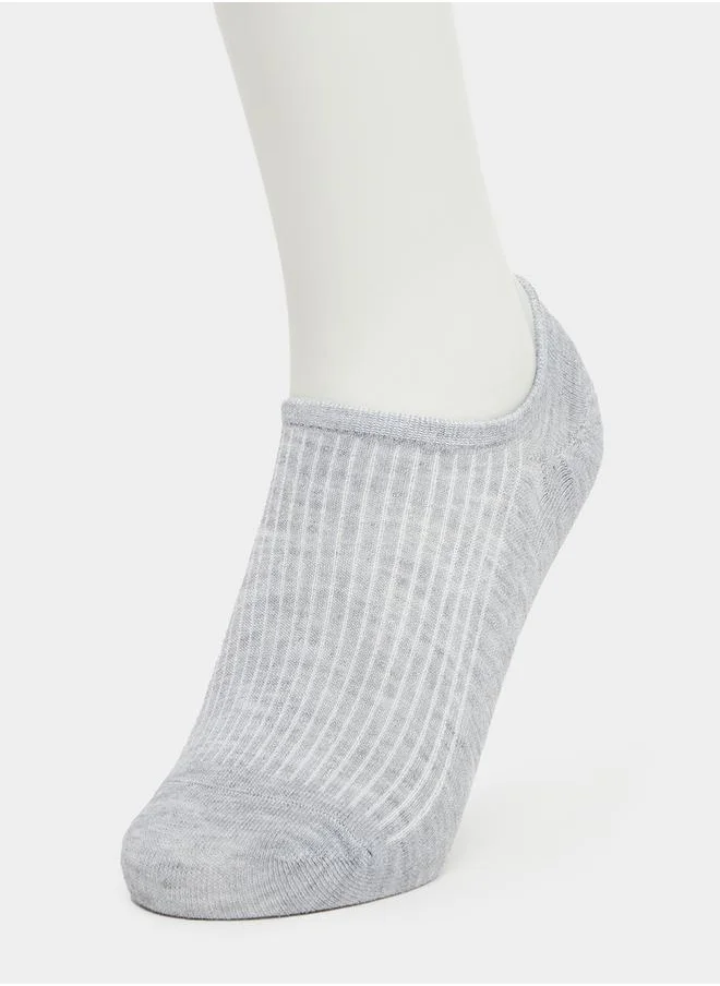 ستايلي Styli Set of 3 - Breathable No Show Socks