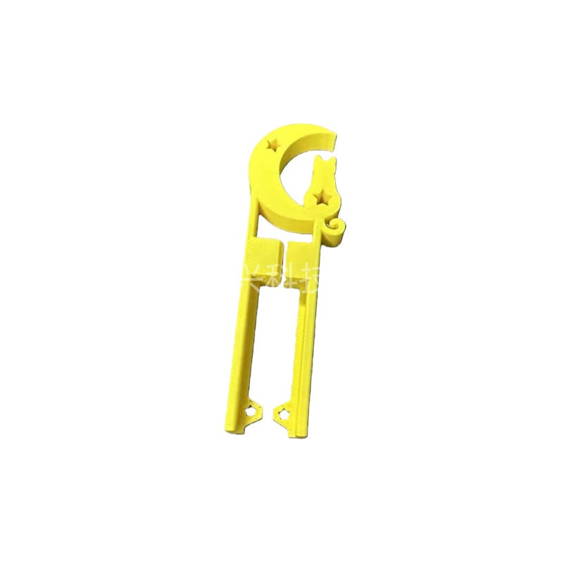 3D Printed Double-Needle Bead Pen for Fuse Beads - Moon Cat Design, Precise Spacing, Easy  Pick-Up - Image 1