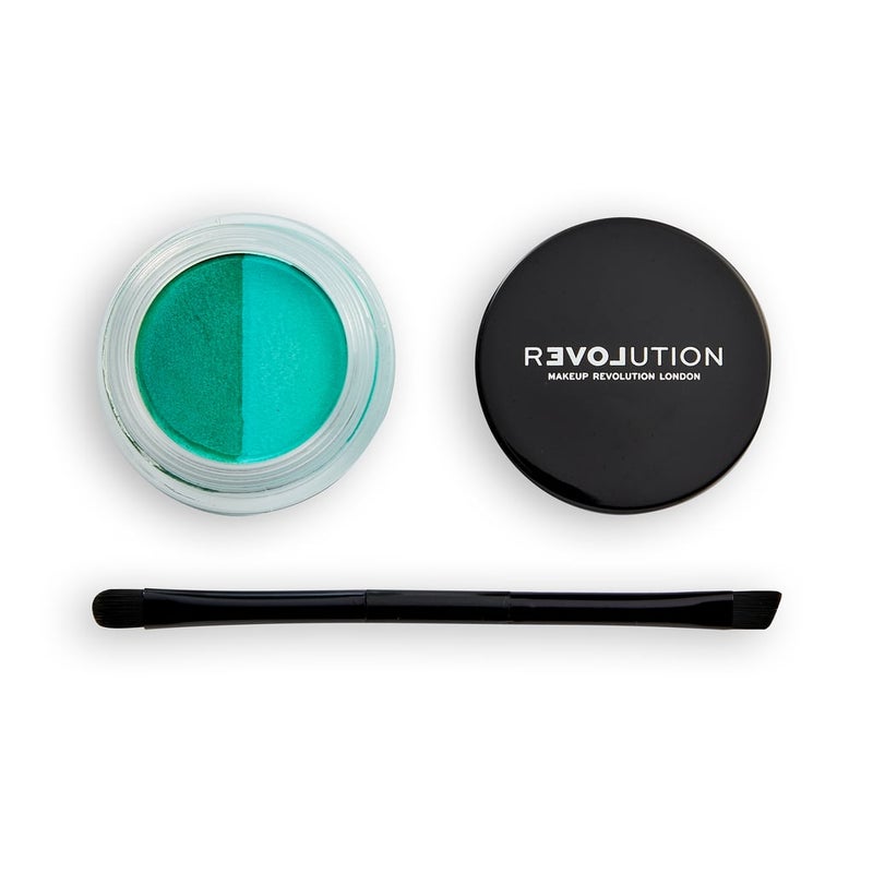 REVOLUTION Relove by Revolution Dual-Pan Water-Activated Eyeliner – Intellect - Image 1