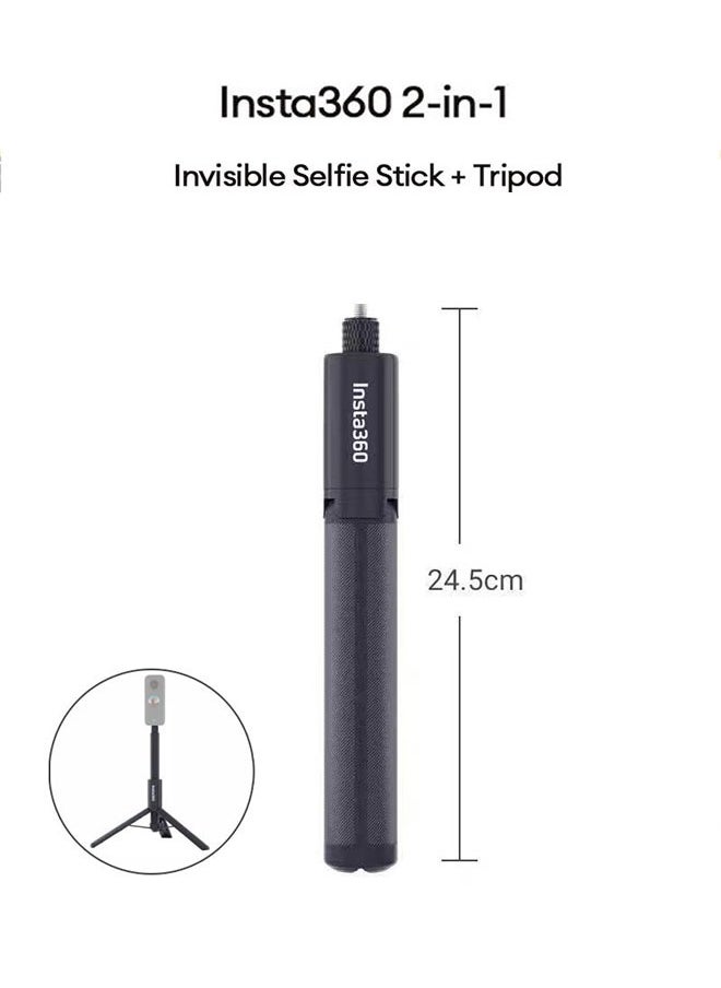 Insta360 Insta360 Selfie Stick with Built in Tripod for ONE X2, R Cameras  - Image 2