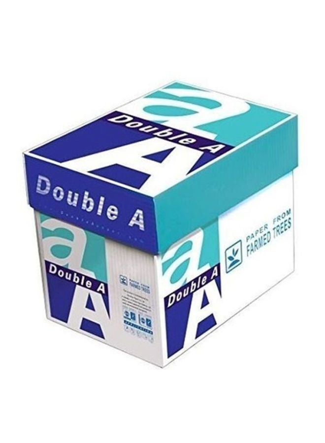 Double A Pack Of 5 Premium Paper White/Blue - Image 2