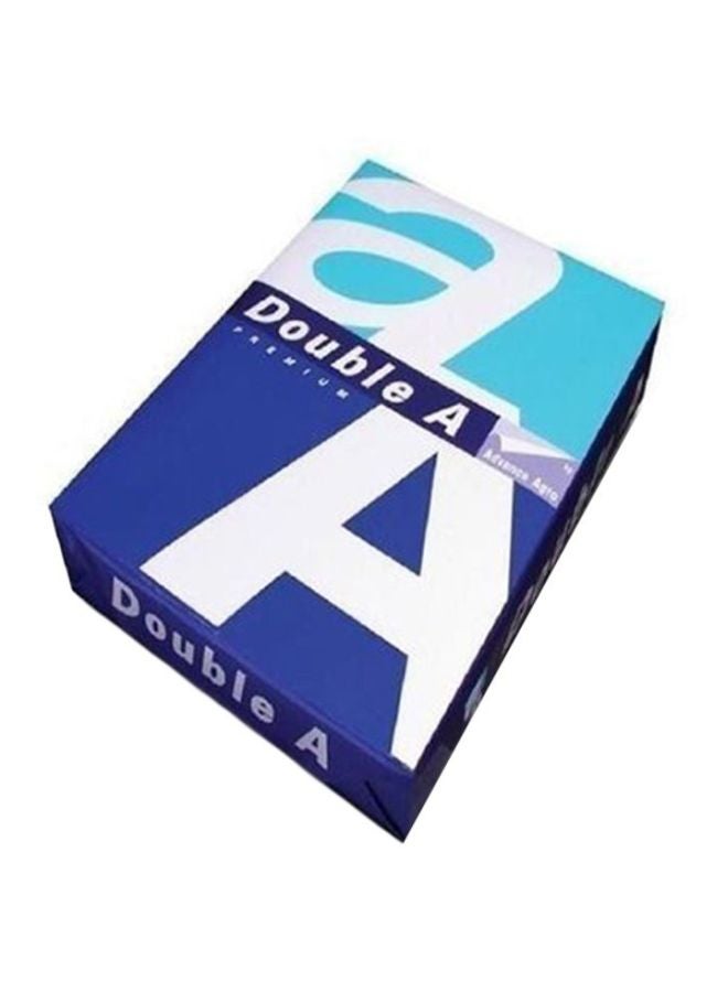 Double A Pack Of 5 Premium Paper White/Blue - Image 3