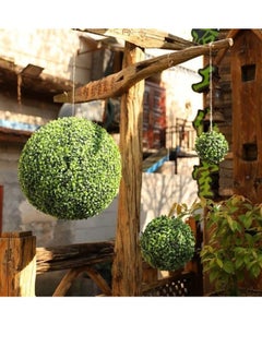 Generic FFD Artificial Topiary Grass Balls Realistic Boxwood for Indoor & Outdoor Decor, Perfect for Home, Hotels, Weddings, & Events  - Image 3