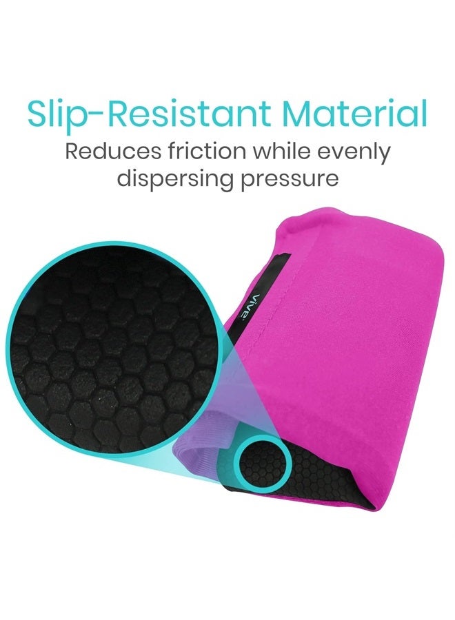 VIVE وسادات عكازة ومقابض يد فاخرة - مريحة، قابلة للتنفس، قابلة للغسل في الغسالة - أغطية وسادة تمتص الرطوبة وتقلل الروائح لعكازات المشي للبالغين والشباب - Image 5