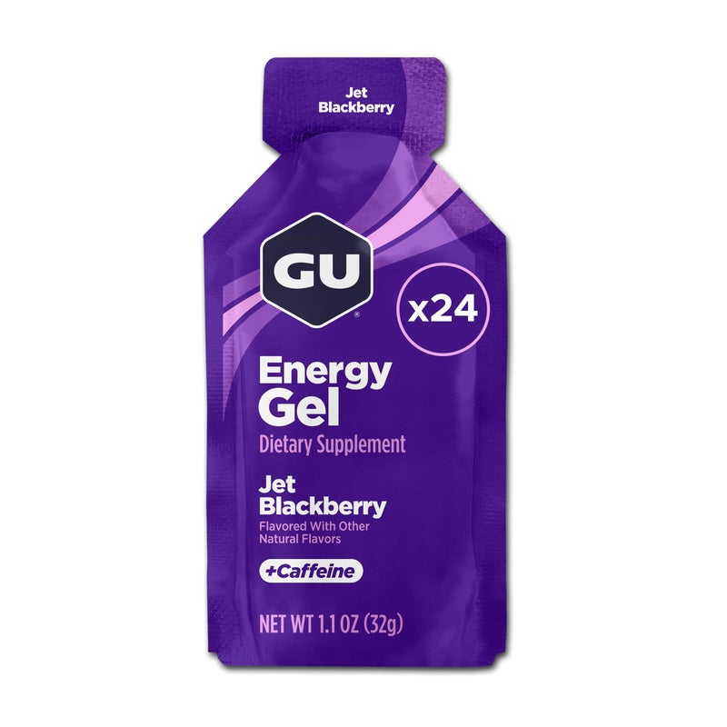 Gu Energy جيو إنرجي أوريجينال سبورتس نيوترشن إنرجي جيل جت بلاك بيري 24 كاونت بوكس 123044 - Image 3