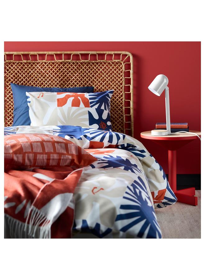 erorex Duvet Cover And 2 Pillowcases, Multicolour, 240X220/50X80 Cm - Image 2